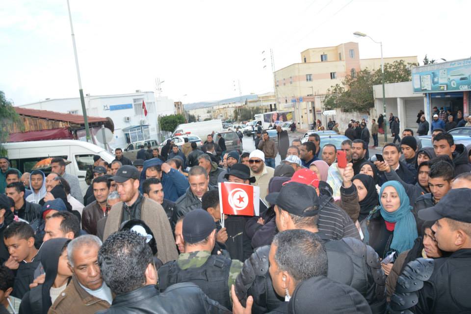 Moncef Marzouki en visite à Zaghouan