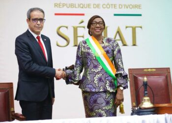 Visite en Côte d’Ivoire du Président du Conseil National des Régions et des Districts