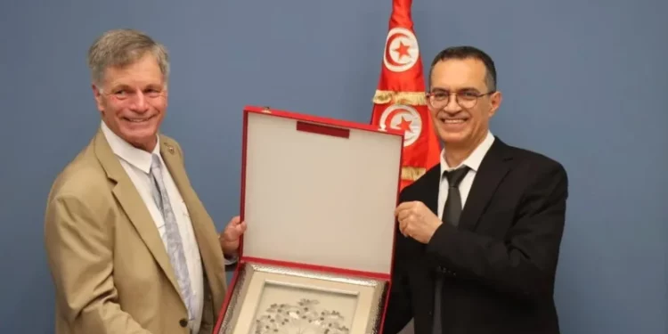 le ministre de l&rsquo;agriculture reçoit Mark Gordon le gouverneur de l&rsquo;État américain du Wyoming