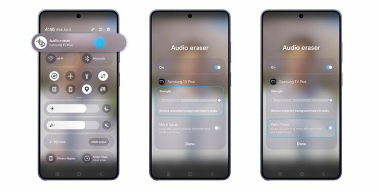 Galaxy S26: Samsung repousse les limites de l’IA appliquée à la vidéo avec Audio Eraser