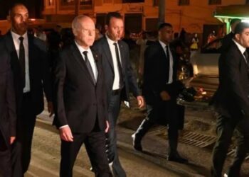 Kais Saied en visite à Douar Hicher