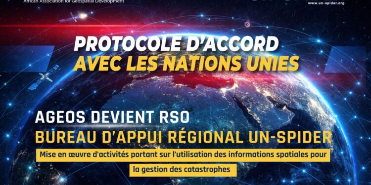Accord de coopération entre l’association AGEOS et le Bureau des Affaires spatiales des Nations Unies 