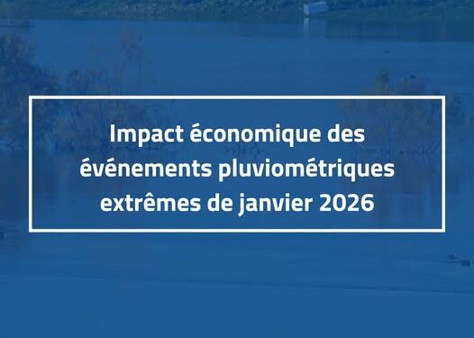 Épisode pluviométrique-janvier 2026 : répercussions positives et négatives sur l&rsquo;économie tunisienne (IACE)﻿