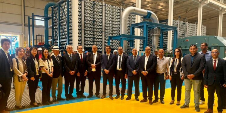 Inauguration de l’usine de dessalement de Sfax en présence de l’ambassadeur du Japon