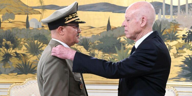 Tunisie: Kaïs Saïed promeut Mohamed Ben Salah au grade de général de brigade