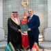 Le nouvel ambassadeur d’Arabie Saoudite remet une copie de ses lettres de créance au ministre des Affaires étrangères