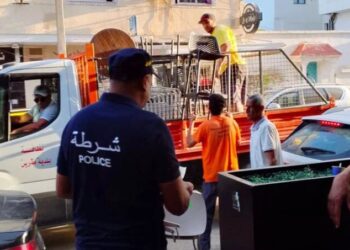 Megrine: La municipalité déclare la guerre à l’occupation illégale des trottoirs