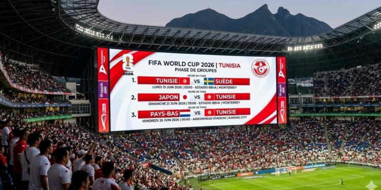 Mondial 2026: Programme des matchs des Aigles de Carthage