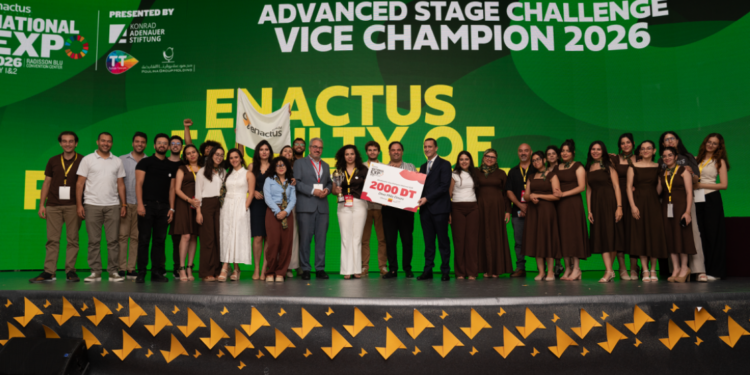 Enactus Tunisia National Expo 2026: Enactus TBS sacrée championne dans la catégorie Advanced Stage Challenge