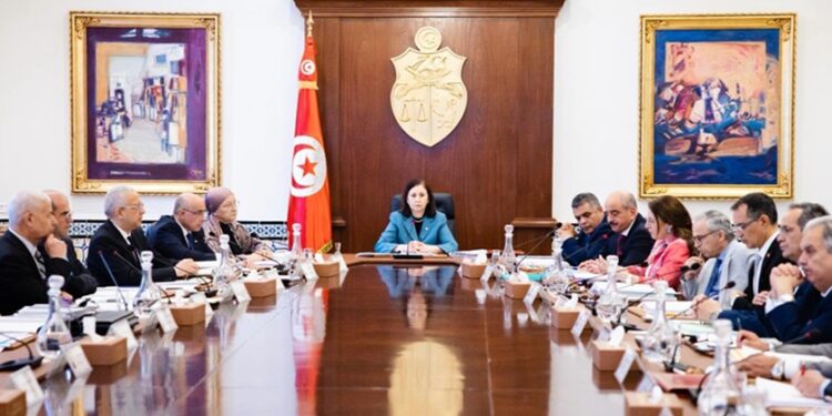 Conseil des ministres sous la présidence de la Cheffe du gouvernement