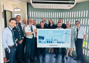 Air France célèbre les 75 ans de la ligne Paris-Tunis