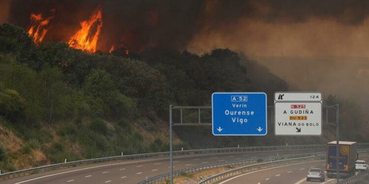 Espagne : Un feu de forêt a fait 12 morts et 23 disparus près d’Almeria en Andalousie