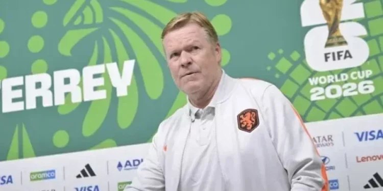 Mondial 2026: Démission de Ronald Koeman, sélectionneur des Pays-Bas