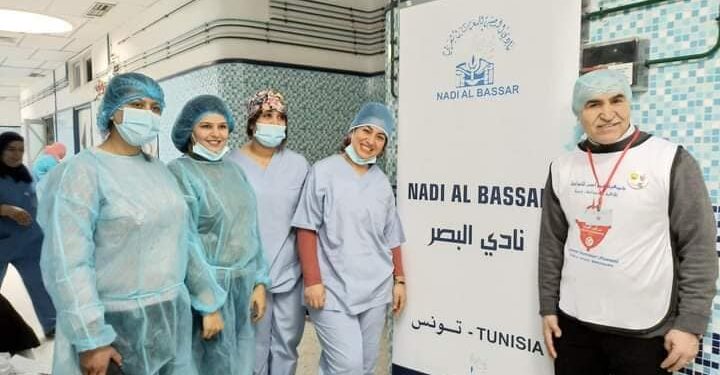 Nadi Al Bassar : chirurgie de la cataracte au profit de 153 patients à l’hôpital de Menzel Bourguiba