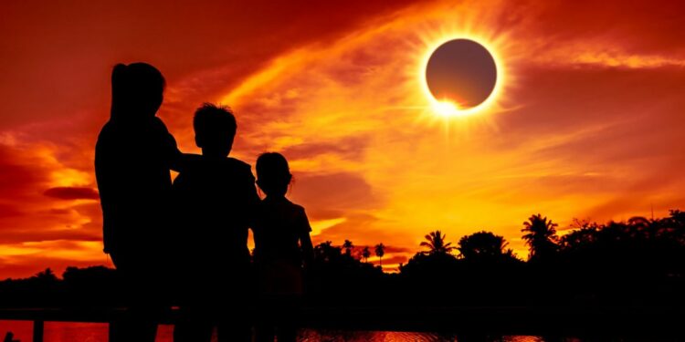 Cité des sciences : Éclipse partielle observée à Sidi Mchereg – Sejnane (Bizerte)