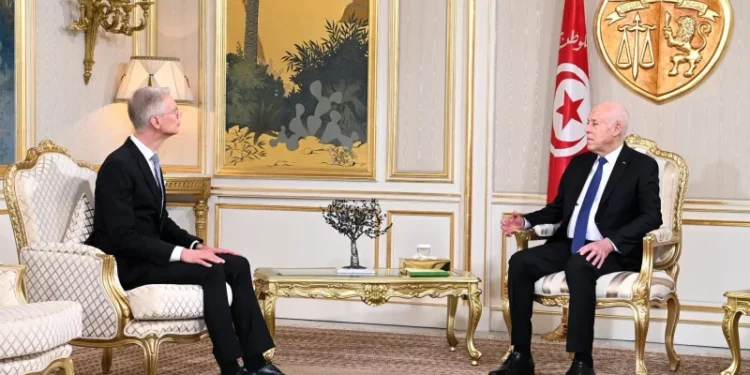 L&rsquo;Ambassadeur de Finlande fait ses adieux à Kaïs Saïed