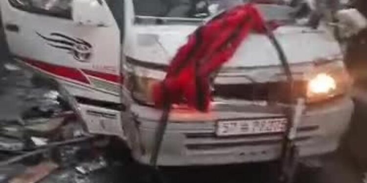 Syrie : l’explosion d’une bombe dans un minibus fait deux morts et 13 blessés près de Damas