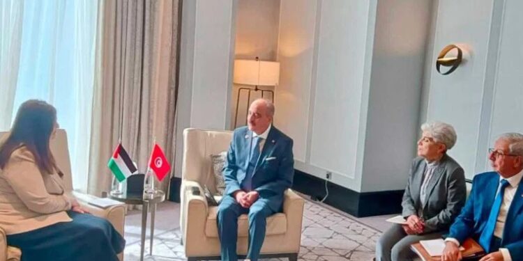 Territoires occupés: La Tunisie et la Palestine plaident à Amman pour une action internationale urgente