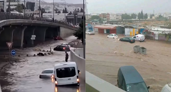 Tunis averse inondation