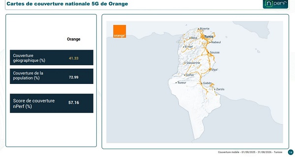 Couverture 5G Orange