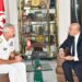 Le ministre de la Défense nationale reçoit le commandant de la Sixième flotte américaine