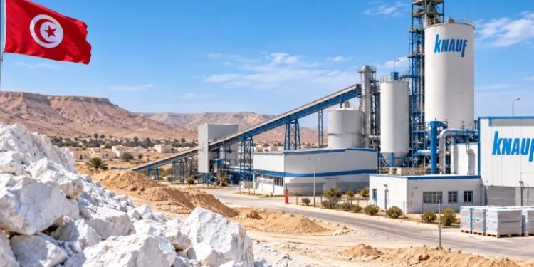 Tataouine: L&rsquo;allemand Knauf prêt à investir 70 MDT dans l’industrie du gypse