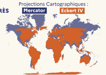 La France tourne la page de Mercator dans sa diplomatie cartographique