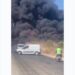 Sfax : L’extinction de l’incendie sur la route d’Al-Saltnia, toujours en cours