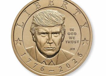 USA : une pièce d’un dollar à l’effigie de Donald Trump, une première pour un président en exercice