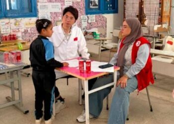 Caravane médicale chinoise à Gafsa