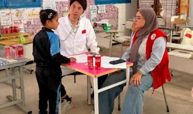 Caravane médicale chinoise à Gafsa