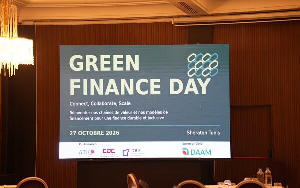 Green Finance Day 2026 : financer l’entrepreneuriat vert en Tunisie