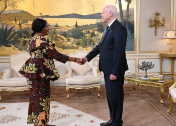 Diplomatie : l’ambassadrice de Guinée équatoriale rend une visite d’adieu au Chef de l’Etat