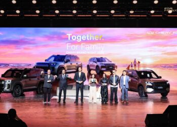 Chery Tunisie et son nouvel ambassadeur Fares Abdeddayem au CHERY International User Summit 2026 à Wuhu