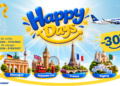 Happy Days de nouvelair: Cap sur la France, l’Allemagne, le Royaume-Uni et l’Algérie à -30 %