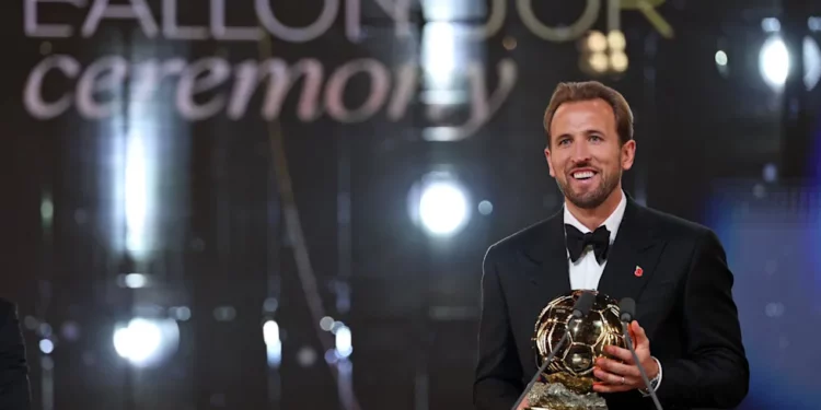 Ballon d’or 2026: Harry Kane lauréat, le classement complet des 30 premiers