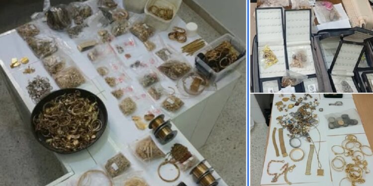 Réseau de fraude fiscale et de blanchiment d’or : 13 suspects arrêtés et 25 millions de dinars de biens saisis﻿