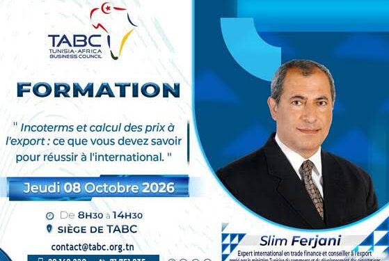 TABC: Formation sur « Incoterms et calcul des prix à l’export »